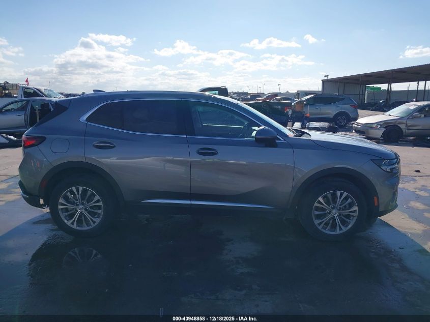 2022 Buick Envision Fwd Preferred VIN: LRBAZLR43ND021229 Lot: 43948858