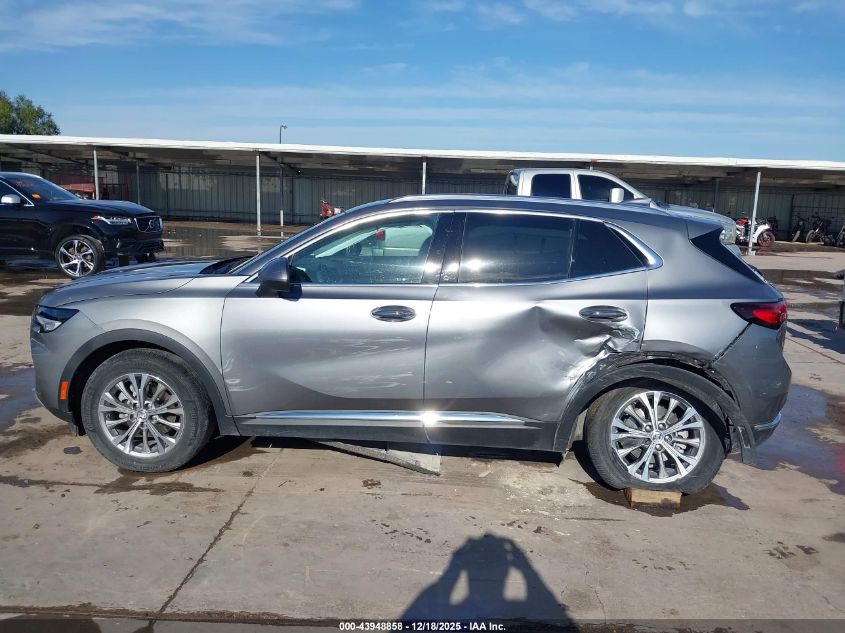 2022 Buick Envision Fwd Preferred VIN: LRBAZLR43ND021229 Lot: 43948858