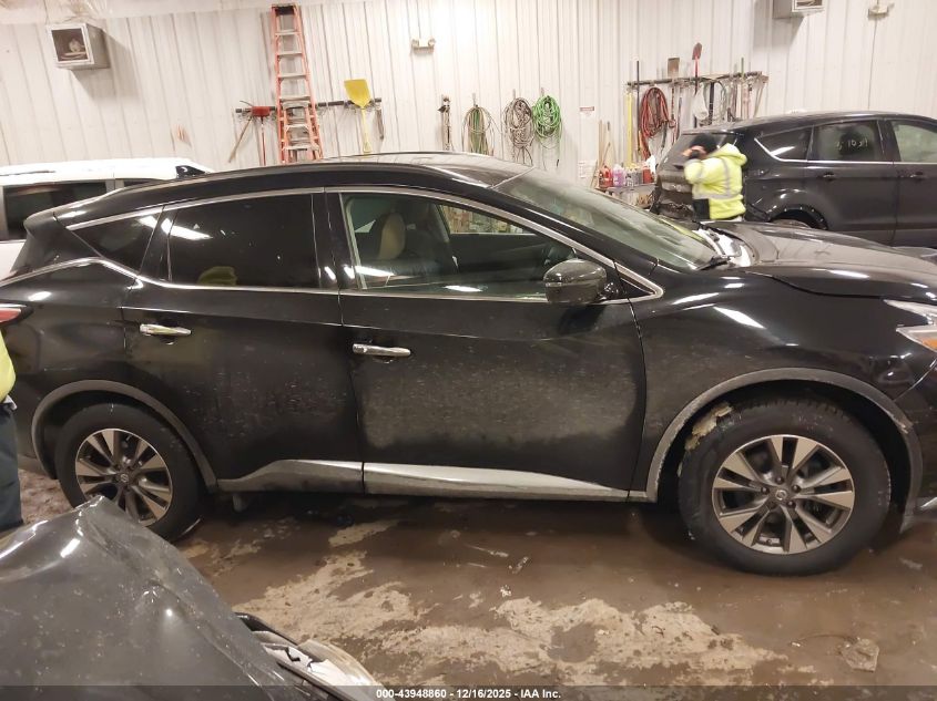 2018 Nissan Murano Sv VIN: 5N1AZ2MG0JN116117 Lot: 43948860