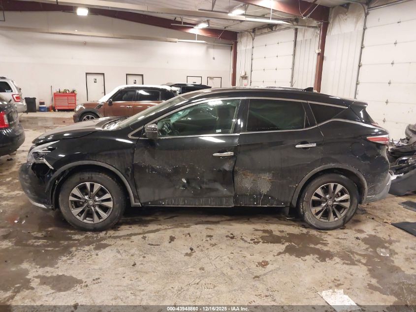 2018 Nissan Murano Sv VIN: 5N1AZ2MG0JN116117 Lot: 43948860