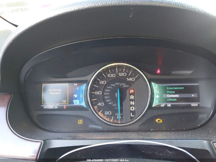 2013 Ford Edge Limited VIN: 2FMDK3K97DBA33036 Lot: 43948866