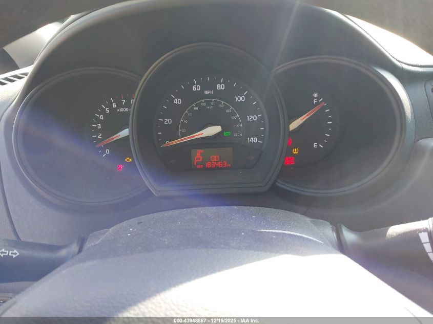 2013 Kia Rio Lx VIN: KNADM4A36D6199075 Lot: 43948867