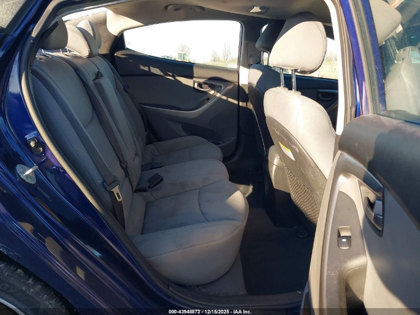 2013 Hyundai Elantra Gls VIN: 5NPDH4AE4DH369965 Lot: 43948872