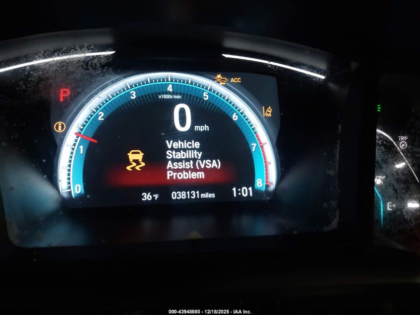 2020 Honda Civic Lx VIN: 2HGFC2F61LH574438 Lot: 43948880