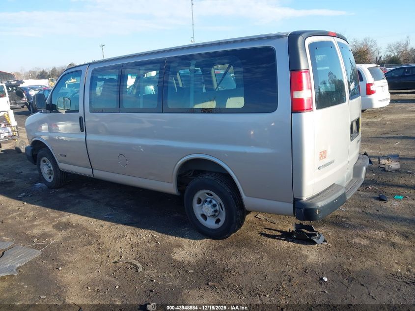 2006 Chevrolet Express Passenger Ls (Gov't Order Types Fg0 Fbc Only) VIN: 1GAGG25V561232454 Lot: 43948884