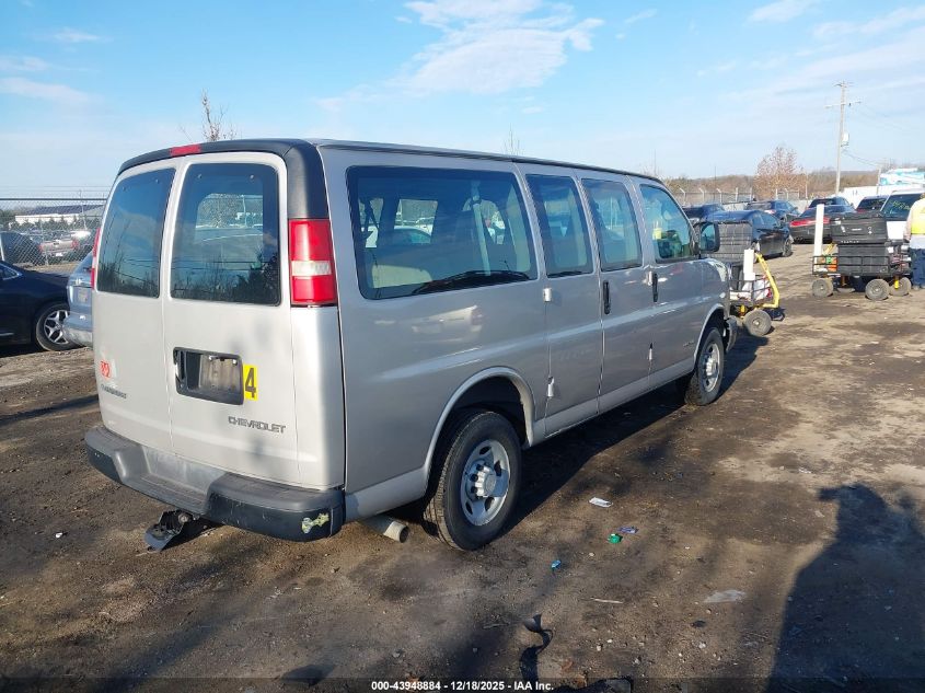 2006 Chevrolet Express Passenger Ls (Gov't Order Types Fg0 Fbc Only) VIN: 1GAGG25V561232454 Lot: 43948884