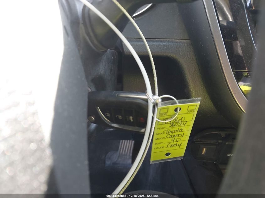 2024 Toyota Camry Le VIN: 4T1C11AKXRU846119 Lot: 43948886