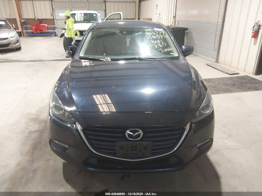 2018 Mazda Mazda3 Touring VIN: 3MZBN1V34JM185846 Lot: 43948889