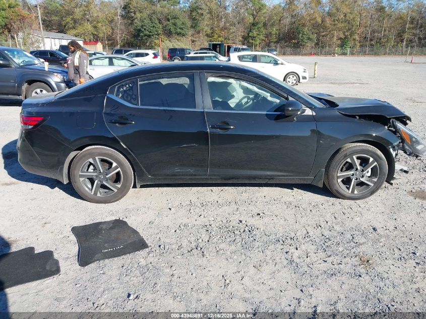 2025 Nissan Sentra Sv VIN: 3N1AB8CV3SY341800 Lot: 43948891