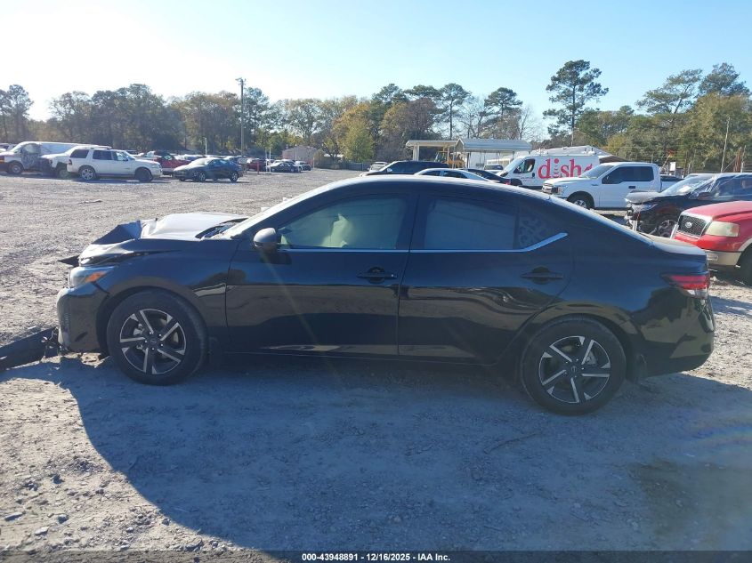 2025 Nissan Sentra Sv VIN: 3N1AB8CV3SY341800 Lot: 43948891