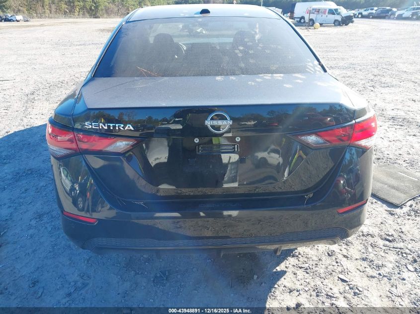 2025 Nissan Sentra Sv VIN: 3N1AB8CV3SY341800 Lot: 43948891