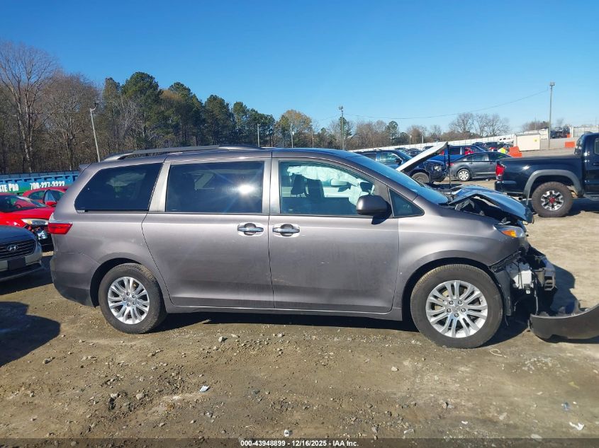 2015 Toyota Sienna Xle 8 Passenger VIN: 5TDYK3DC8FS614464 Lot: 43948899