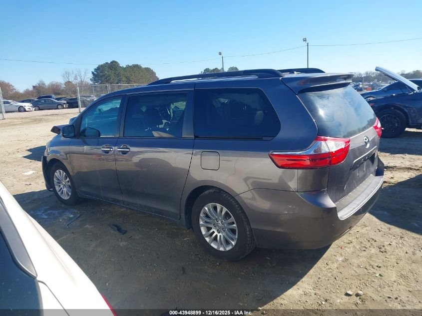 2015 Toyota Sienna Xle 8 Passenger VIN: 5TDYK3DC8FS614464 Lot: 43948899