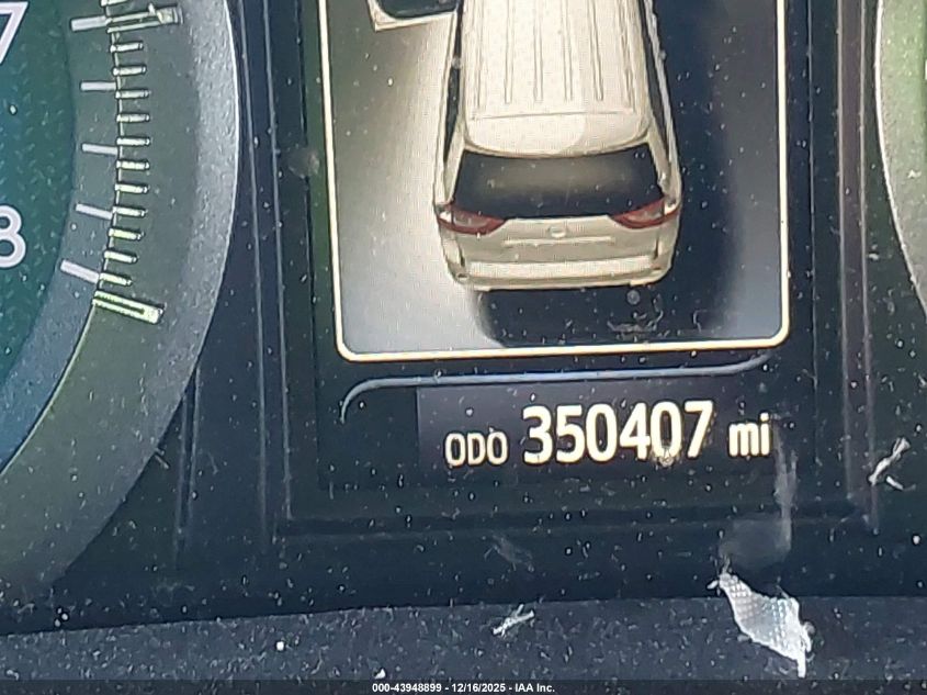 2015 Toyota Sienna Xle 8 Passenger VIN: 5TDYK3DC8FS614464 Lot: 43948899