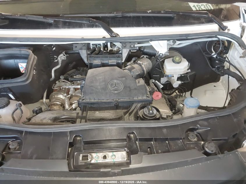 2024 Mercedes-Benz Sprinter 2500 High Roof 4-Cyl Diesel Ho VIN: W1W4NCHY6RT187310 Lot: 43948900