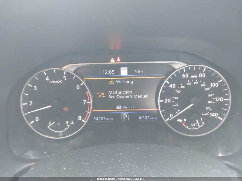 2020 Nissan Altima Sl Intelligent Awd VIN: 1N4BL4EW9LC115273 Lot: 43948901