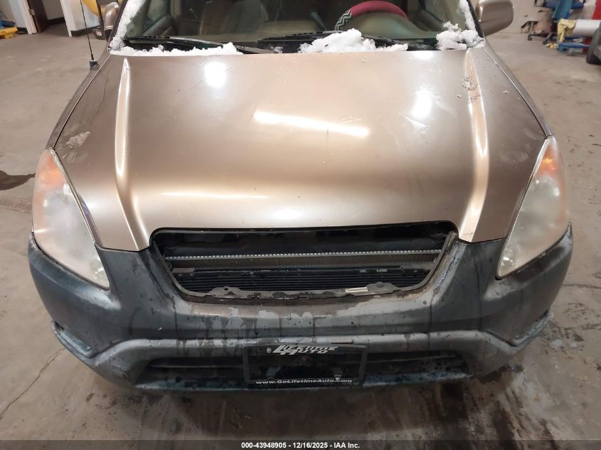 2002 Honda Cr-V Ex VIN: JHLRD78822C017269 Lot: 43948905