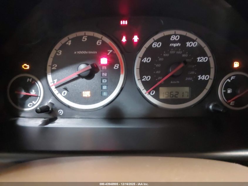 2002 Honda Cr-V Ex VIN: JHLRD78822C017269 Lot: 43948905