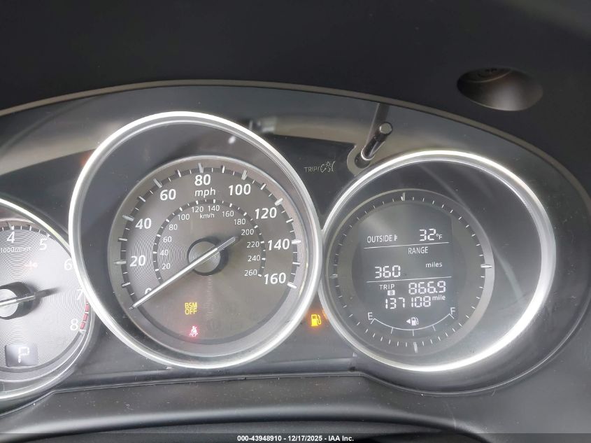 2013 Mazda Cx-5 Touring VIN: JM3KE2CE0D0138230 Lot: 43948910