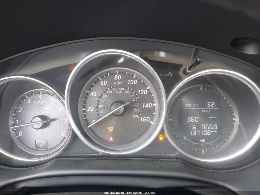 2013 Mazda Cx-5 Touring VIN: JM3KE2CE0D0138230 Lot: 43948910