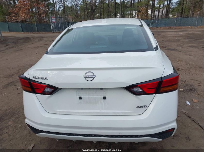 2025 Nissan Altima Sv Awd VIN: 1N4BL4DW8SN374308 Lot: 43948912