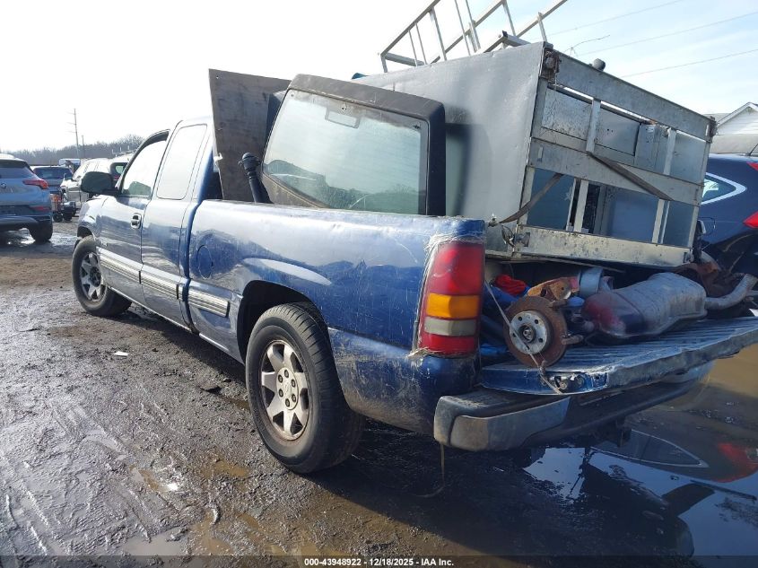 2001 Chevrolet Silverado 1500 Ls VIN: 2GCEC19T311394387 Lot: 43948922