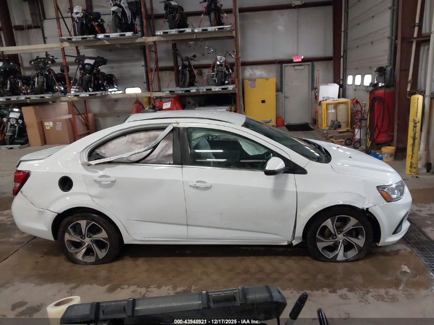 2019 Chevrolet Sonic Premier Auto VIN: 1G1JF5SB8K4121345 Lot: 43948921