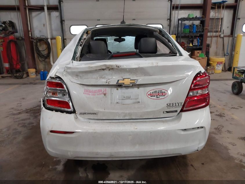2019 Chevrolet Sonic Premier Auto VIN: 1G1JF5SB8K4121345 Lot: 43948921