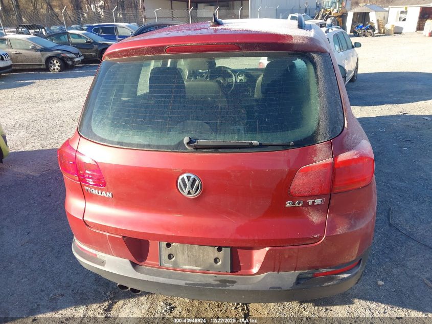 2015 Volkswagen Tiguan S VIN: WVGAV7AXXFW032806 Lot: 43948924
