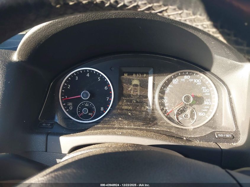 2015 Volkswagen Tiguan S VIN: WVGAV7AXXFW032806 Lot: 43948924