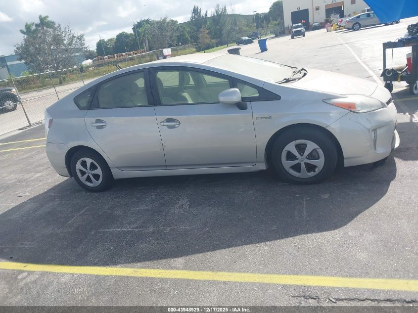 2012 Toyota Prius Three VIN: JTDKN3DU9C5502215 Lot: 43948929