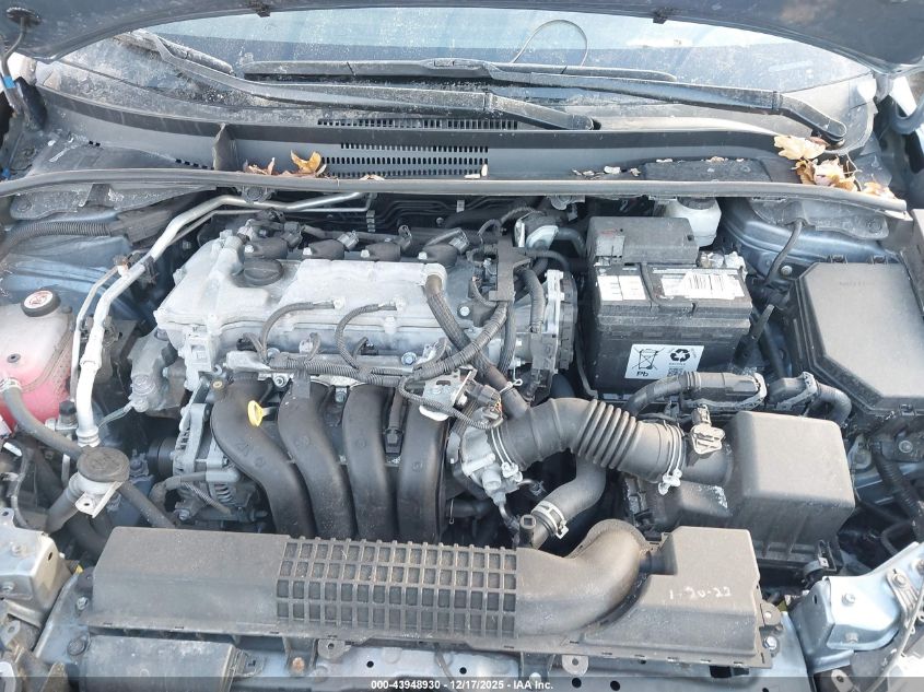 2022 Toyota Corolla Le VIN: 5YFEPMAE9NP325522 Lot: 43948930