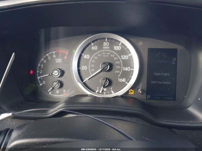 2022 Toyota Corolla Le VIN: 5YFEPMAE9NP325522 Lot: 43948930