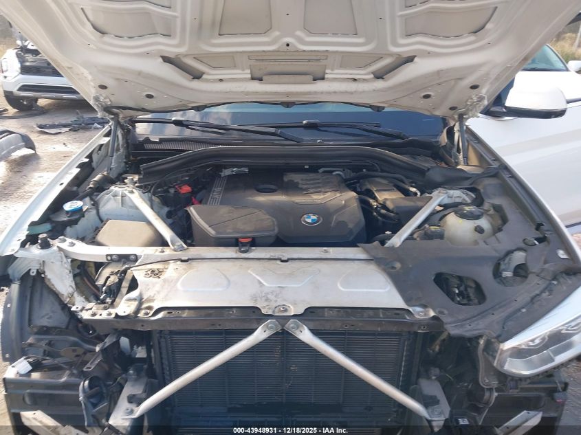 2021 BMW X3 Sdrive30I VIN: 5UXTY3C04M9F71965 Lot: 43948931