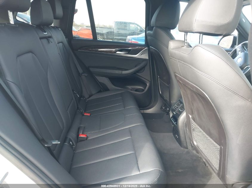 2021 BMW X3 Sdrive30I VIN: 5UXTY3C04M9F71965 Lot: 43948931