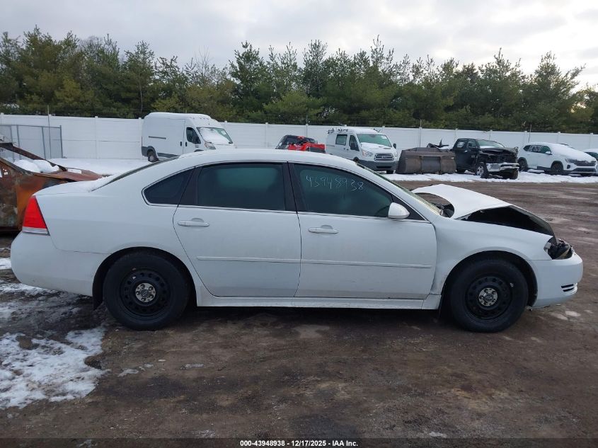 2010 Chevrolet Impala Police VIN: 2G1WD5EM8A1243349 Lot: 43948938