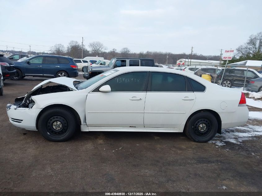 2010 Chevrolet Impala Police VIN: 2G1WD5EM8A1243349 Lot: 43948938