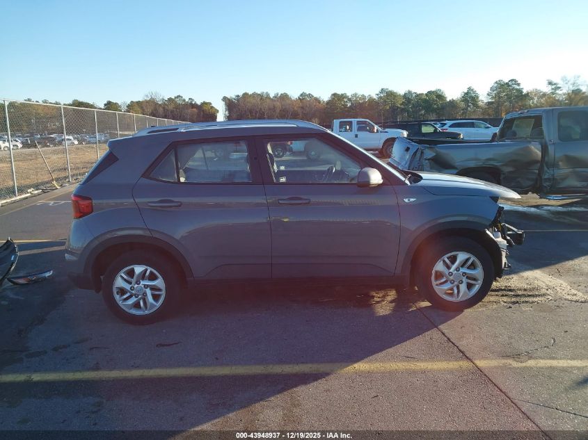 2020 Hyundai Venue Sel VIN: KMHRC8A38LU020057 Lot: 43948937