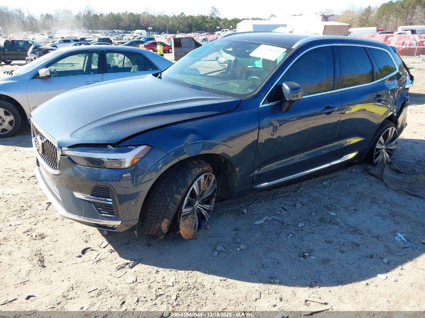 2023 Volvo Xc60 B5 Plus Bright Theme VIN: YV4L12DN4P1254968 Lot: 43948944