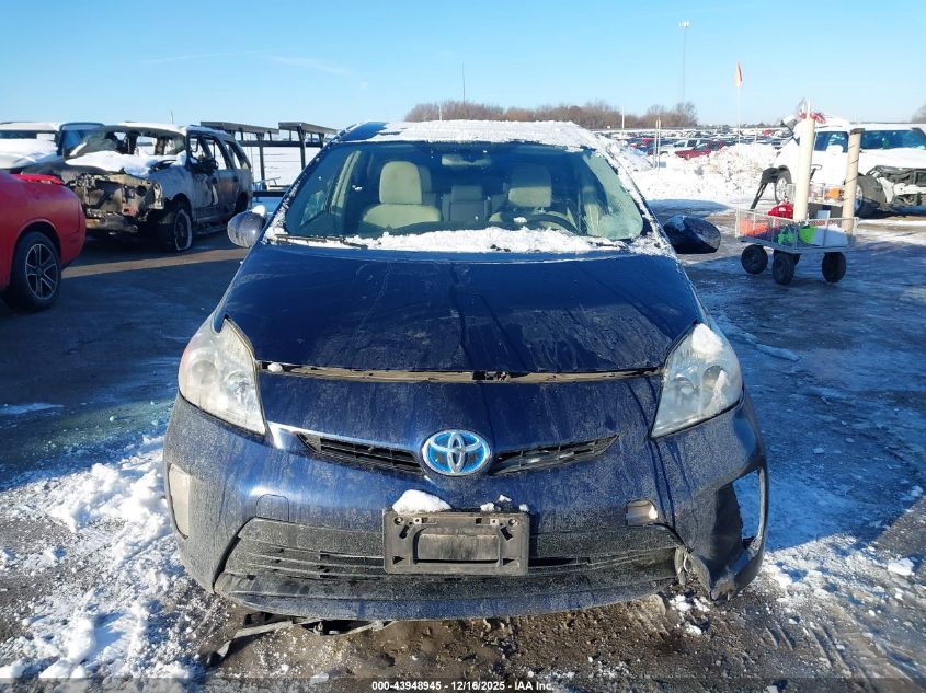 2015 Toyota Prius Two VIN: JTDKN3DU7F0446390 Lot: 43948945