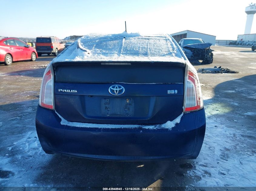 2015 Toyota Prius Two VIN: JTDKN3DU7F0446390 Lot: 43948945