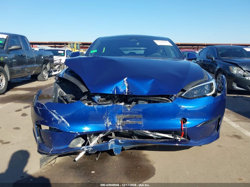 2024 Tesla Model S Long Range VIN: 5YJSA1E5XRF536503 Lot: 43948946