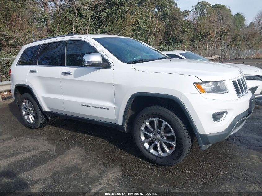 2015 Jeep Grand Cherokee Limited VIN: 1C4RJFBG4FC604482 Lot: 43948947