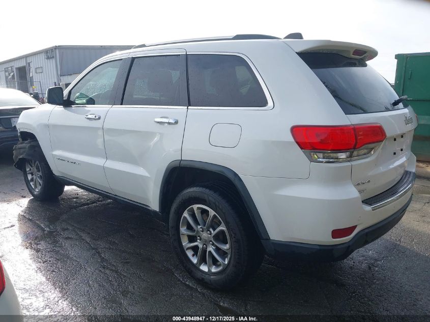 2015 Jeep Grand Cherokee Limited VIN: 1C4RJFBG4FC604482 Lot: 43948947