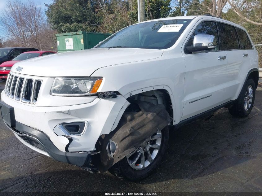 2015 Jeep Grand Cherokee Limited VIN: 1C4RJFBG4FC604482 Lot: 43948947