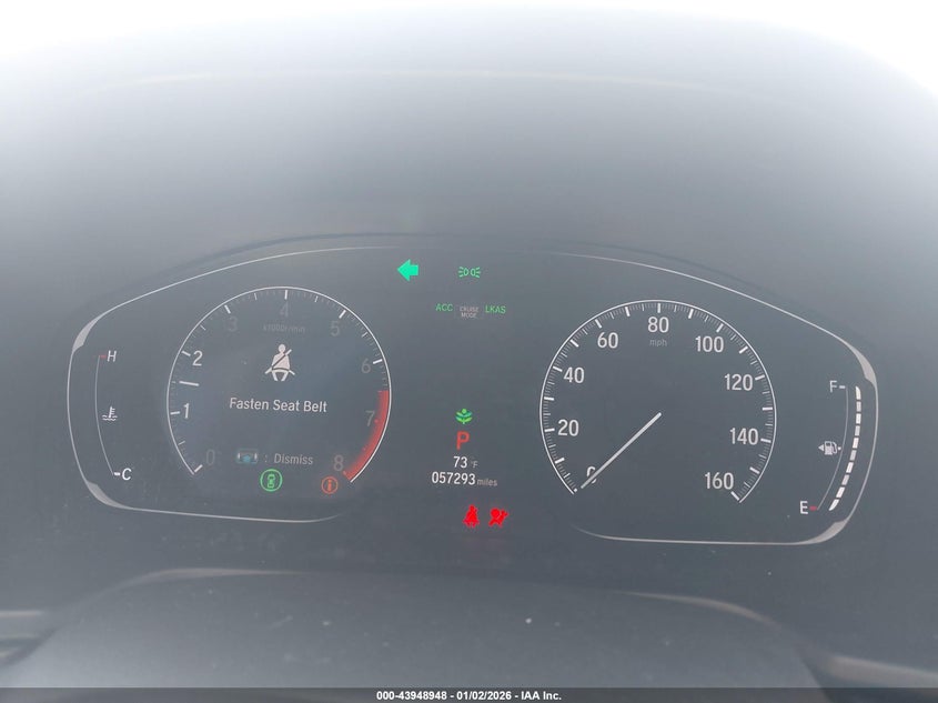 VIN 1HGCV1F4XLA067459 2020 HONDA ACCORD EX