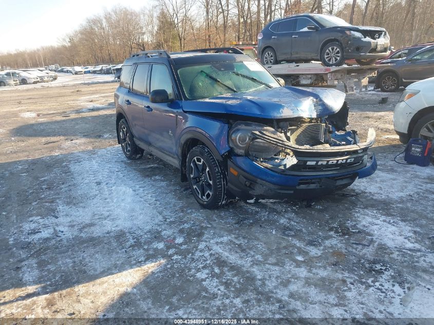2023 Ford Bronco Sport Outer Banks VIN: 3FMCR9C67PRD21577 Lot: 43948951