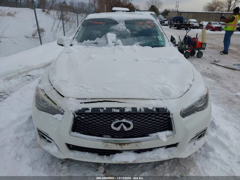 2015 Infiniti Q50 VIN: JN1BV7AR4FM392940 Lot: 43948953