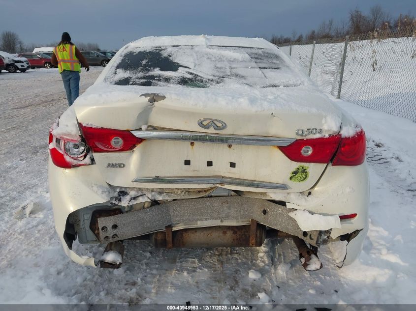 2015 Infiniti Q50 VIN: JN1BV7AR4FM392940 Lot: 43948953