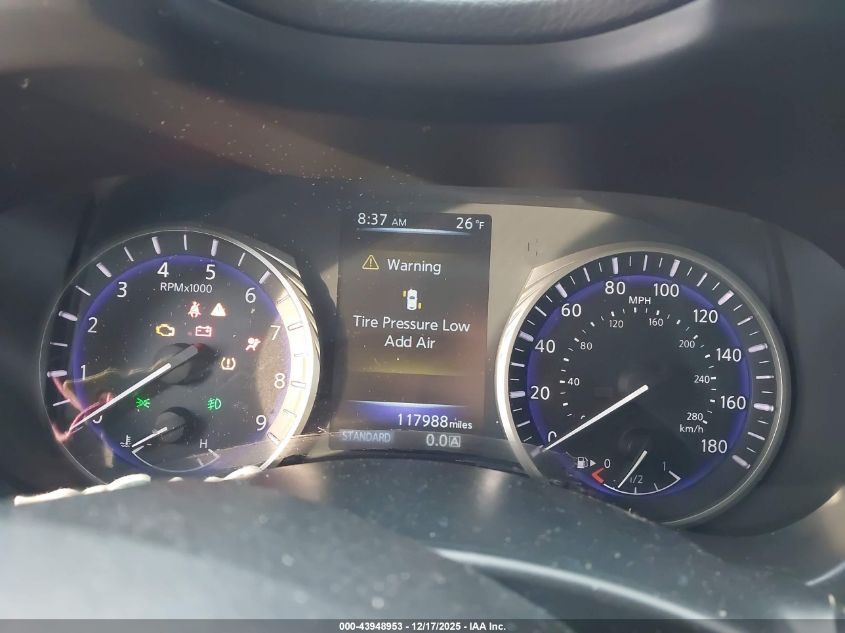 2015 Infiniti Q50 VIN: JN1BV7AR4FM392940 Lot: 43948953